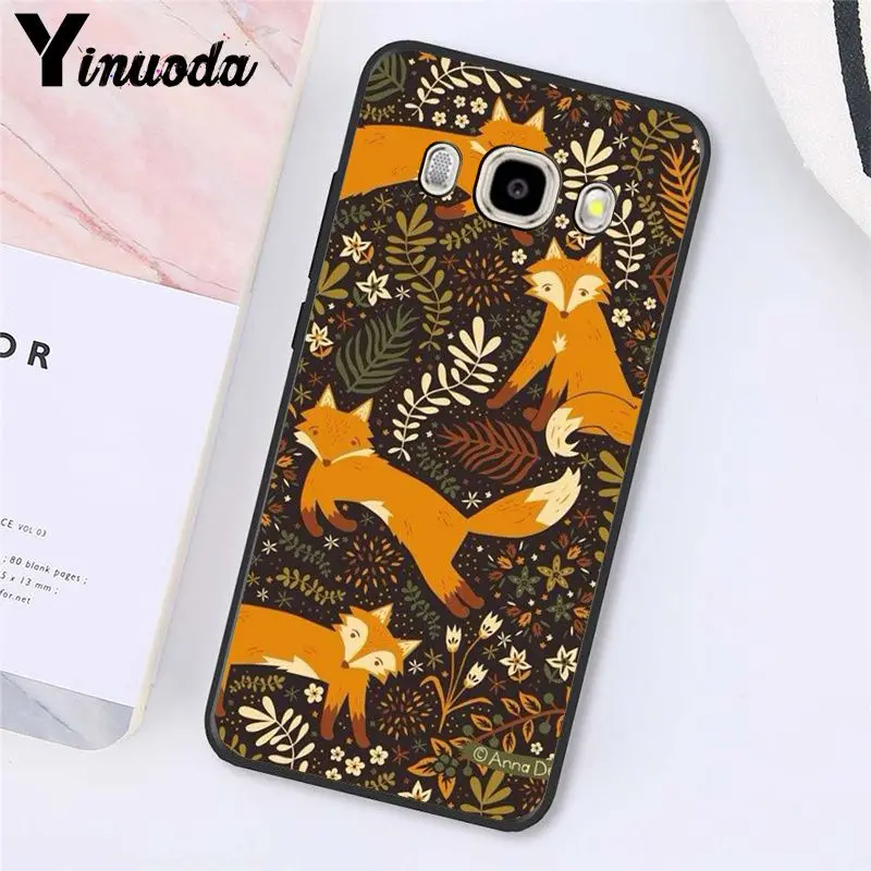 Чехол для телефона Yinuoda с изображением лисы Samsung Galaxy J7 J6 J8 J4 J4Plus DUO J7NEO J2 J5 Prime |