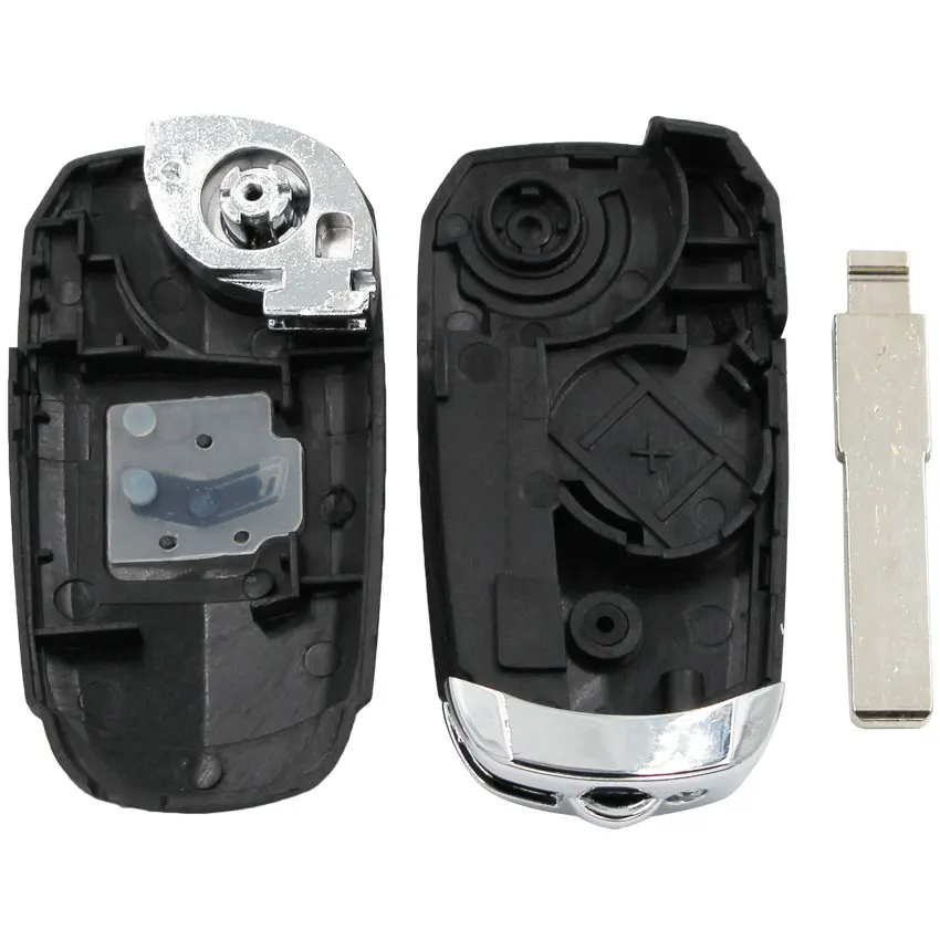 Чехол с заготовкой ключа для Fiat черный чехол брелок 1 Кнопкой|Ключ от авто| |