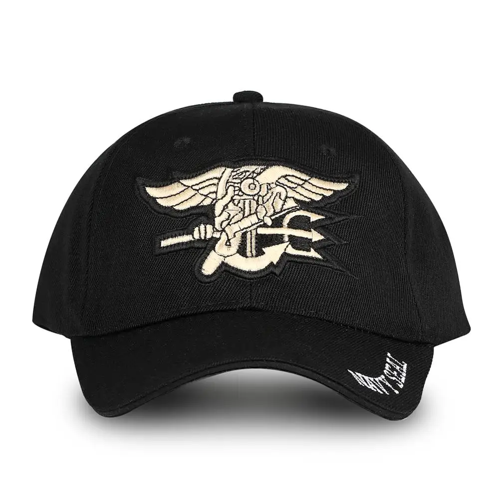 Мужская бейсбольная кепка с морским уплотнением Snapback s Женская американская