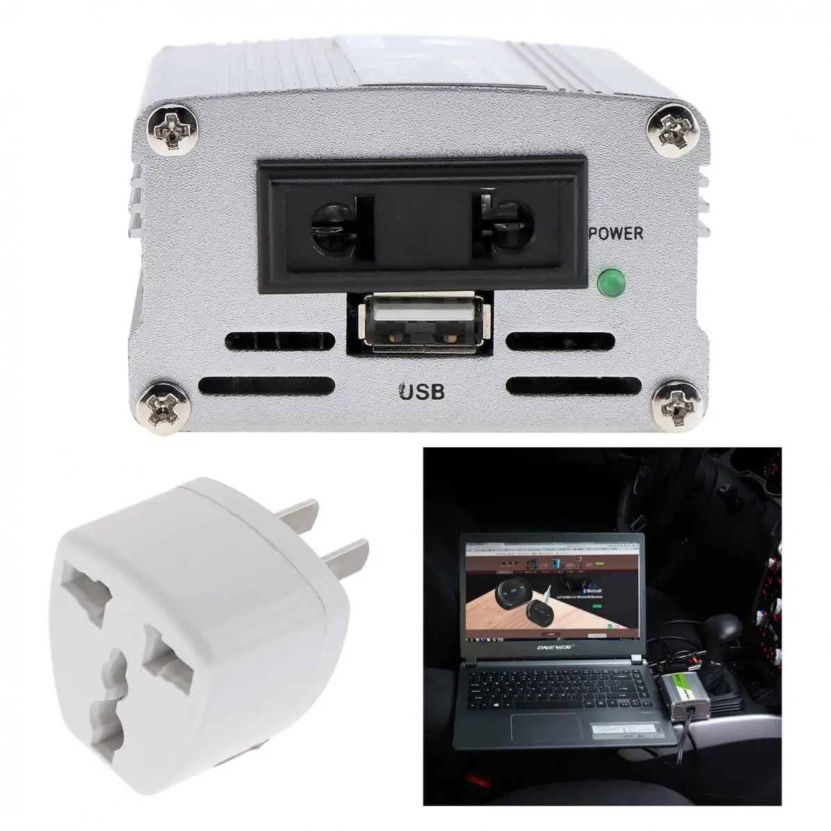 Автомобильный инвертор с USB портом 150 Вт постоянный ток 12 В 220 В|Инверторы для авто|