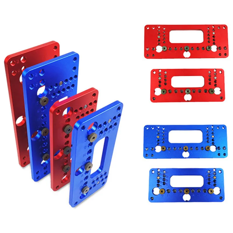 

Door Handle Knob Pull Install Jig Locator Guide Wardrobe Door Cabinet Woodworking Furniture Handle Hole Drilling Puncher Locator