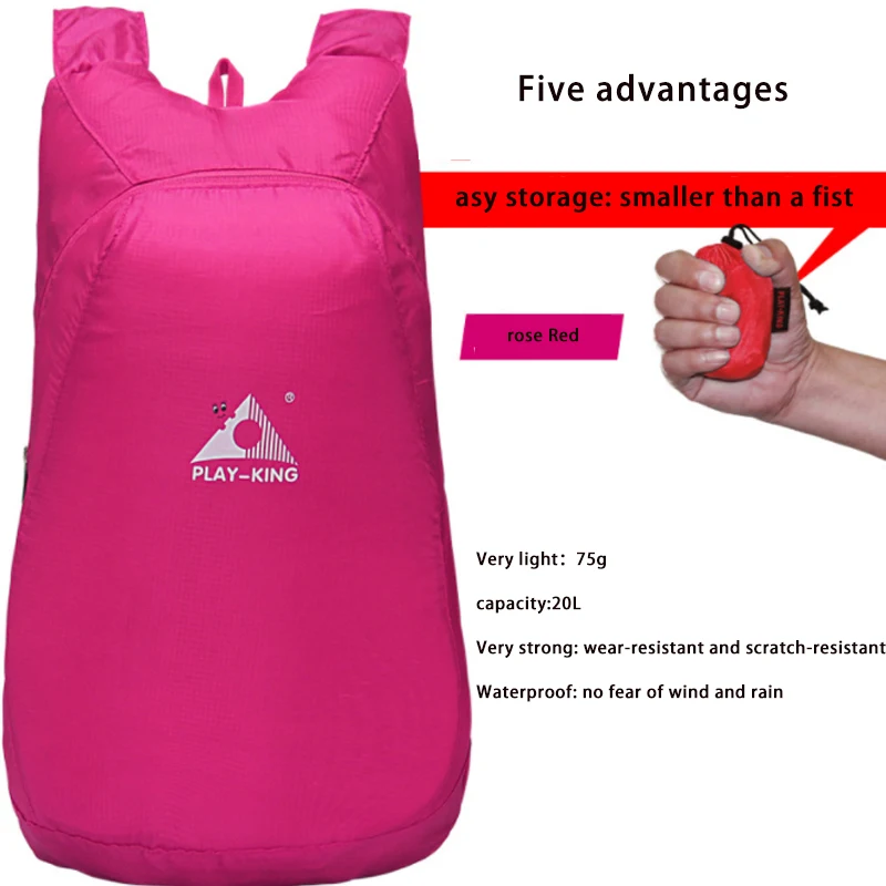 Новый ультра светильник для активного отдыха портативный складной рюкзак