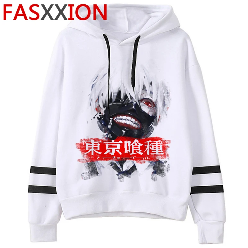 

Japanese Anime Tokyo Ghoul Graphic Hoodies Men Kawaii Lounge Wear Clothing Cartoon Kaneki Ken Streetwear Unisex Sweatshirts Male