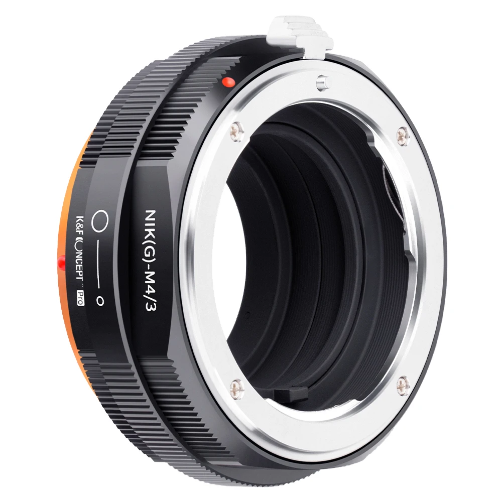 Объектив K &amp F CONCEPT NIK(G)-M43 Nikon AI G на корпус камеры M43 MFT M4/3 с креплением переходное