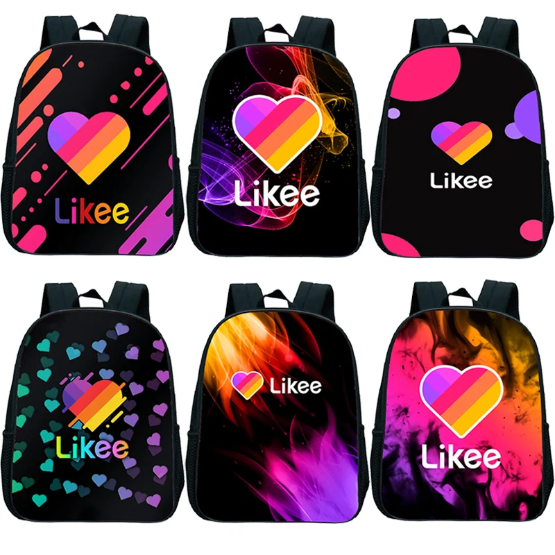 

Рюкзак Likee для мальчиков и девочек, школьные сумки с градиентным узором для подростков, модная дорожная сумка для мужчин и женщин, сумки для ...