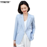 2022 spring and autumn new womens long sleeved professional suit formal wear female jacket interview sales overalls