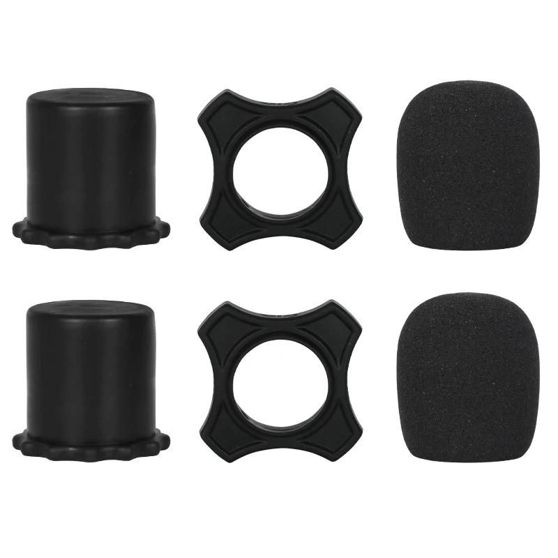 Многоцветный ручной микрофон для лобового стекла с покрытием пеной и анти