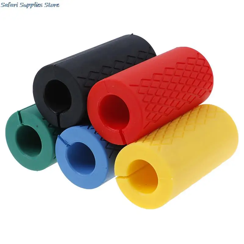 Штанги для гантелей Толстая ручка тяжелой атлетики силиконовая