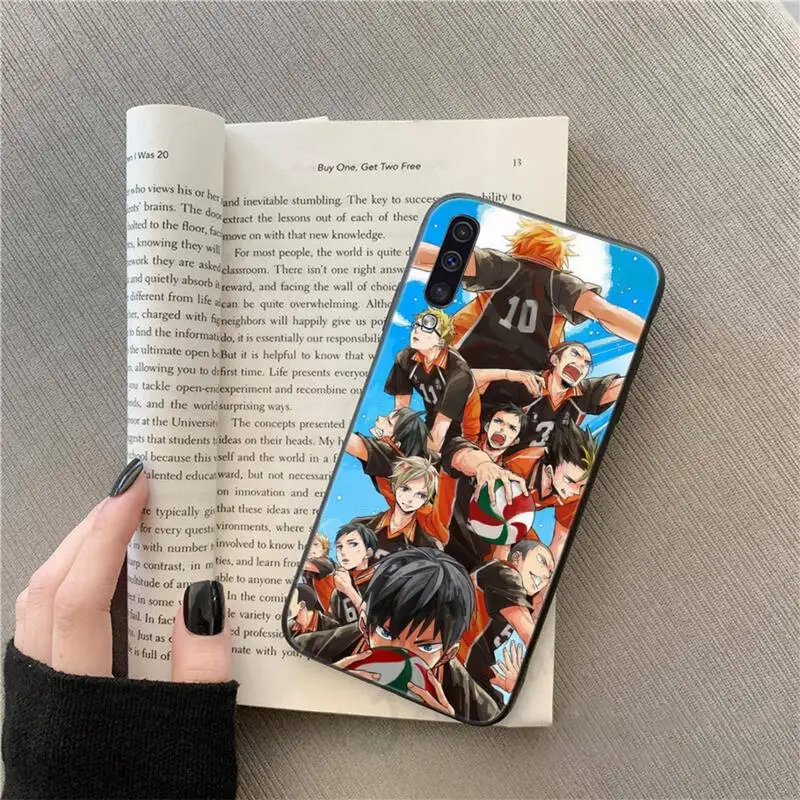

haikyuu Phone Cases For Samsung galaxy S 9 10 20 A 10 21 30 31 40 50 51 71 s note 20 j 4 2018 plus