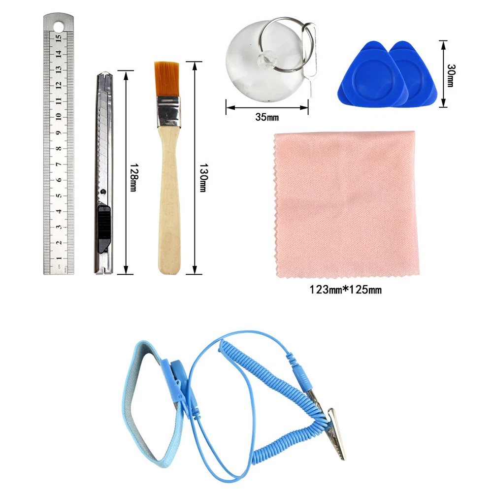 

Multifuntional CR-V Precision Screwdriver Set with Magnetic Driver Bits Kit Computer Phone Watch Electronics Repair Tool Bag Kit