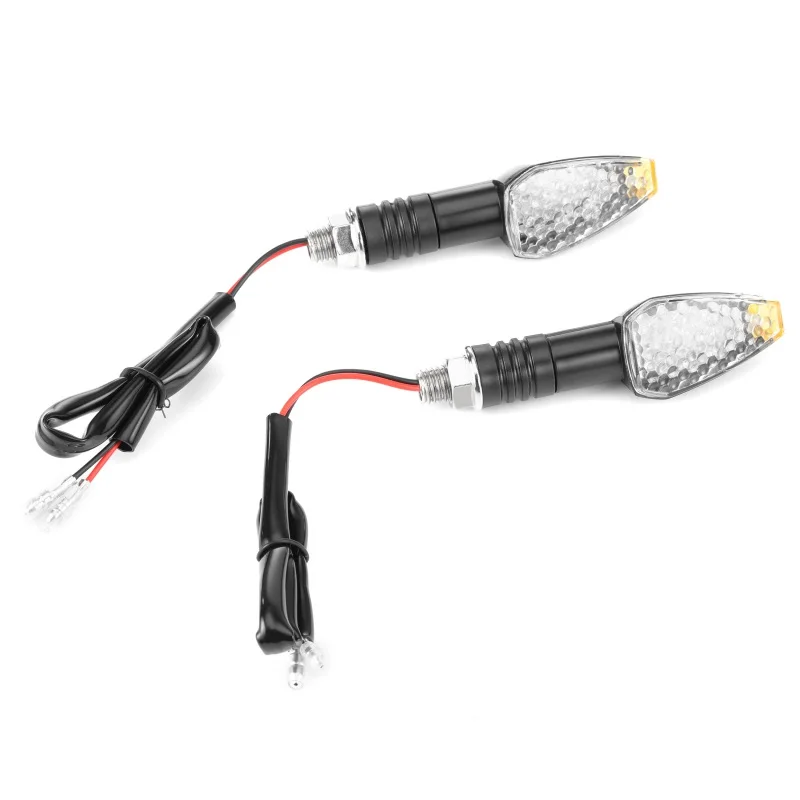 Светодиодный двойной светильник для мотоцикла 2 шт. с поворотным сигналом