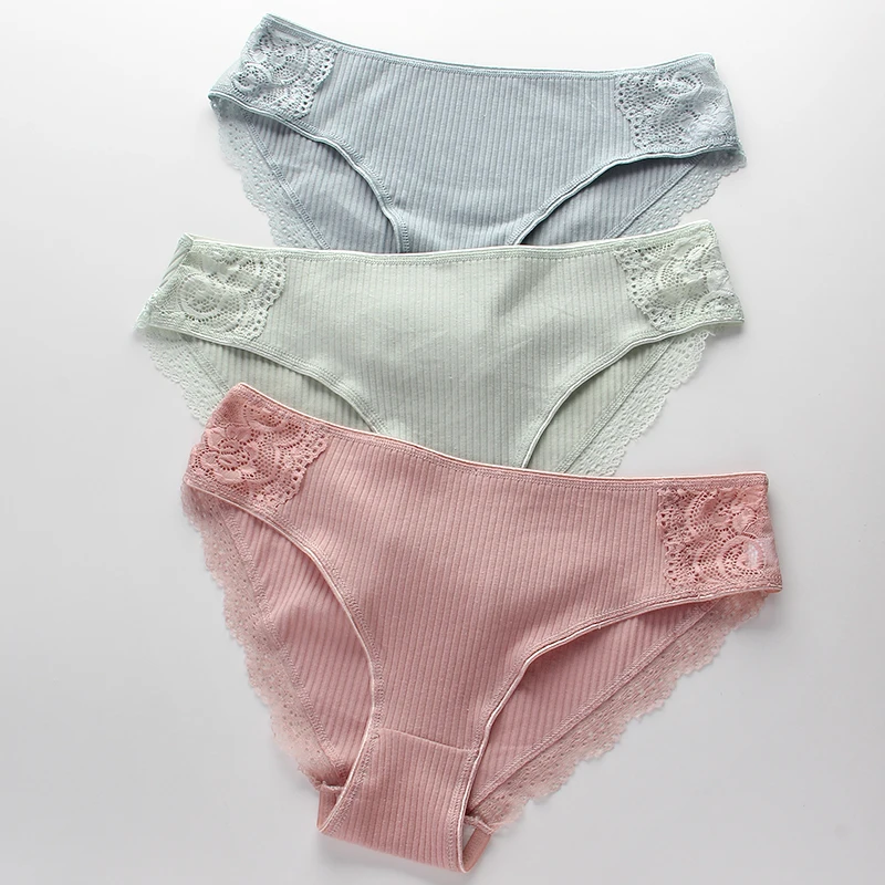 Женские хлопковые трусики сексуальные кружевные трусы бесшовное нижнее белье