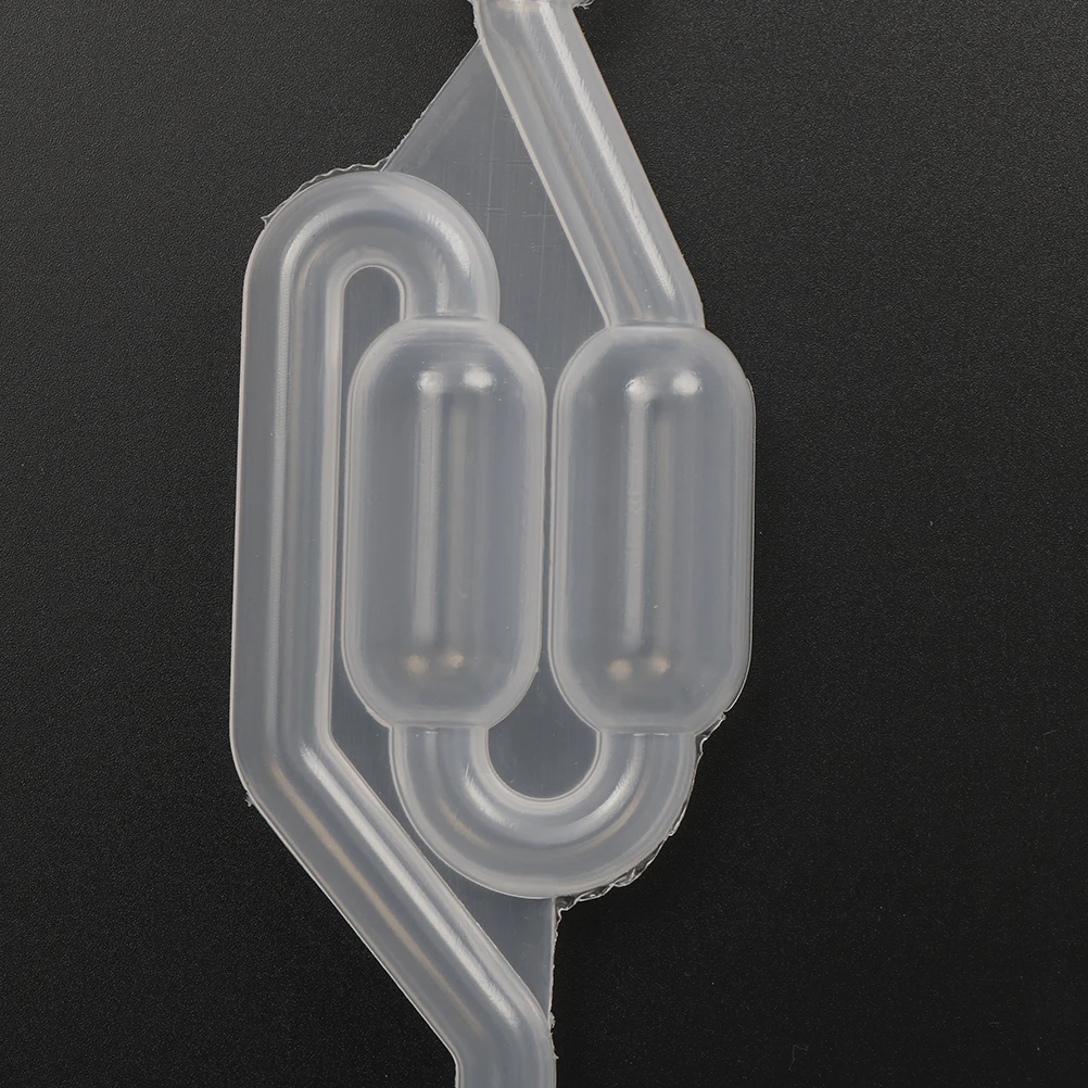 

1pc Plastic Air Lock Home Brew Wine Fermentation Airlock Home Brew Air Lock Check Valve Water Sealed Valves