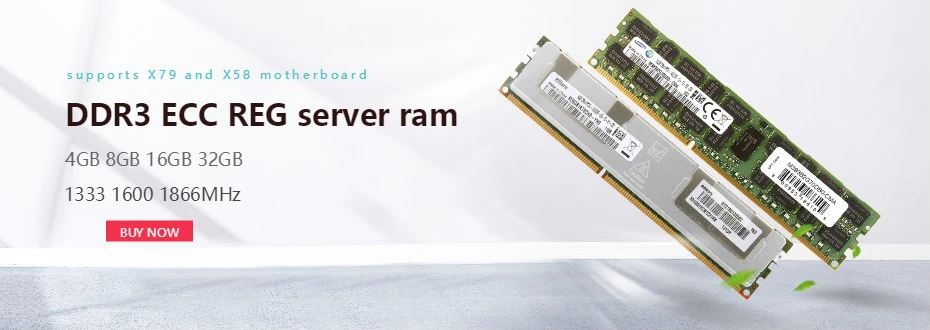 Материнская плата HUANANZHI X79 LGA 2011 ATX USB3.0 SATA3 PCI-E NVME M.2 поддержка 4*16G REG ECC память и процессор Xeon E5