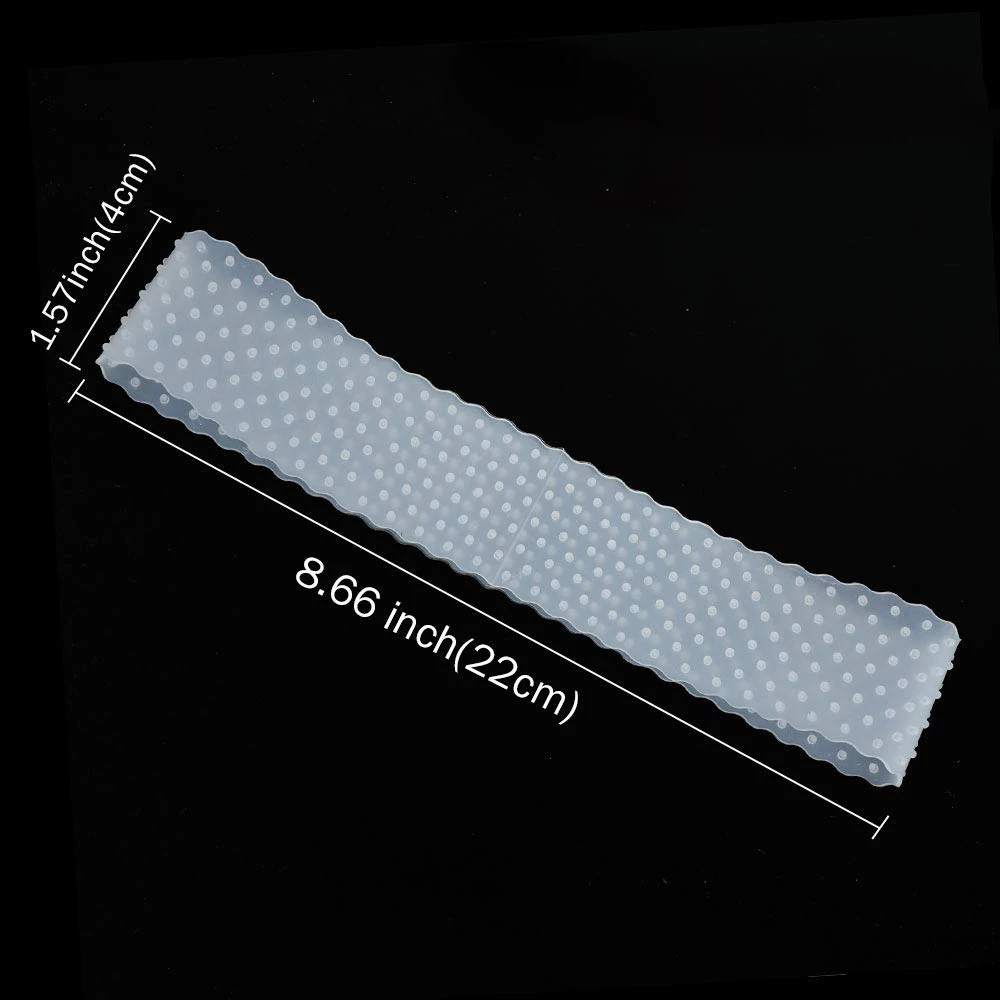 1 шт. прозрачный силиконовый кружевной парик головная повязка унисекс в форме