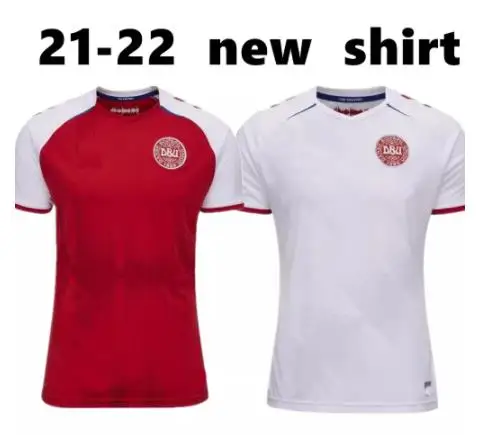 

2021 2022 Denmark shirt 21 22 dinamarca camisetas Eriksen HOjbjerg Home Away Top Thai National Shirt