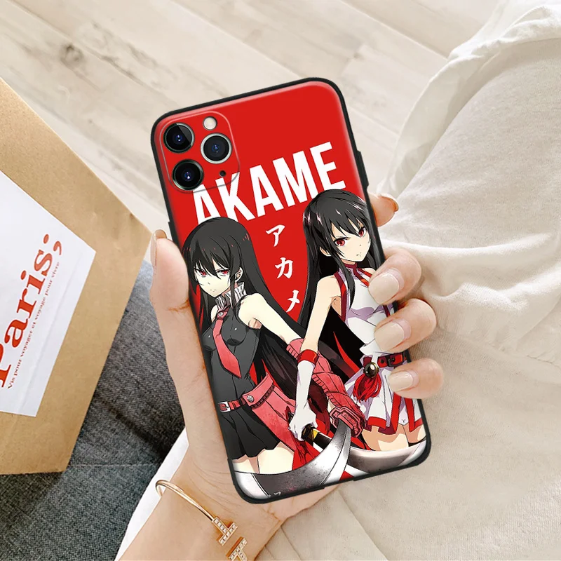 Okami Akame Ga Kill Манга Арт силиконовый чехол для телефона iPhone Se 6 6s 7 8 Plus X Xr Xs 11 12 Mini Pro Max