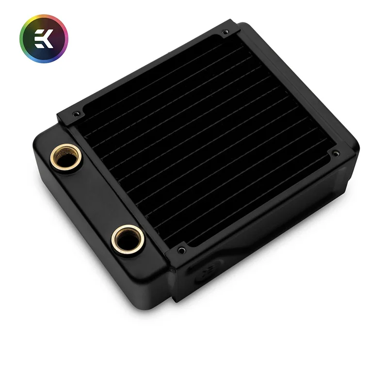 

EKWB классический PE120mm медный радиатор толщиной 45 мм для EK-Vardar 120 мм высокого статического давления Вентиляторы теплоотвод медный плавник