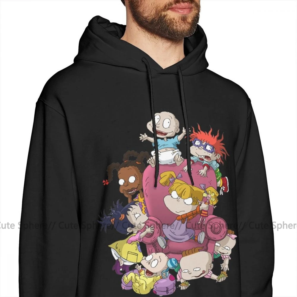 Rugrats худи Rugrats толстовки мужские свободные пуловеры худи белые х длинные красивые хлопковые осенние толстовки