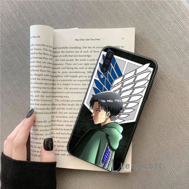 

Anime Japanese attack on Titan Phone Case For Samsung A20 A30 30s A40 A7 2018 J2 J7 prime J4 Plus S5 Note 9 10 Plus