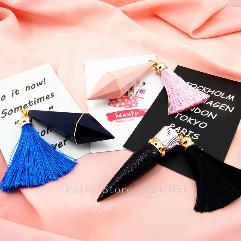 

10/30/50pcs Diamond Magnetic Buckle Pink Blue Variety Empty Lipstick Tube 12.1mm Lip Balm Container Lipstick Shell Packaging