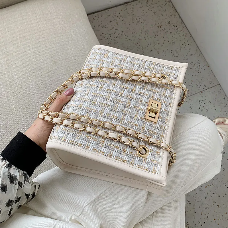 Элегантная женская контрастная Сумка тоут модная новая качественная