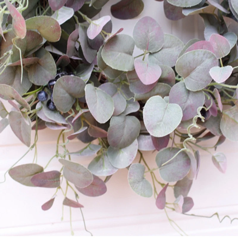 

Eucalyptus Garland Plant Door Decoration Christmas Decoration Portable Ornaments for Wedding Decoration Party Supplies