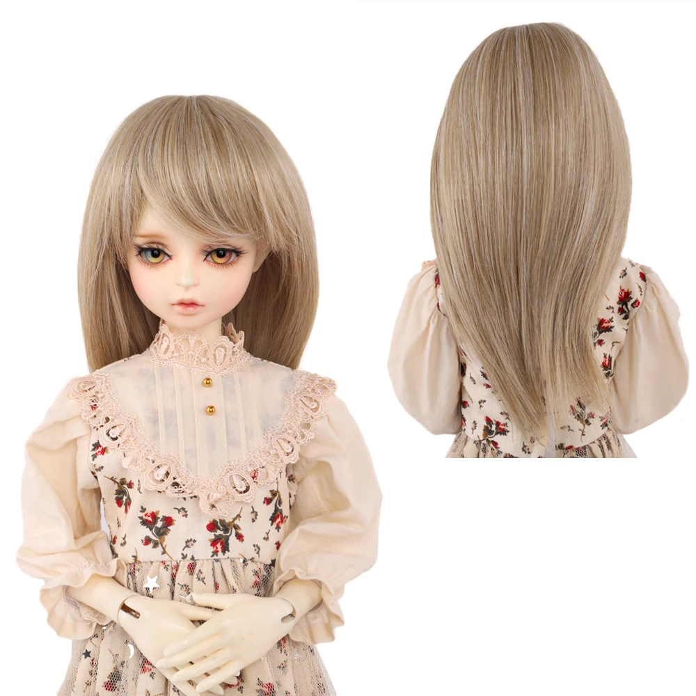 Парик из высокотемпературного волокна 1/3 1/4 BJD модный стиль кукольный парик