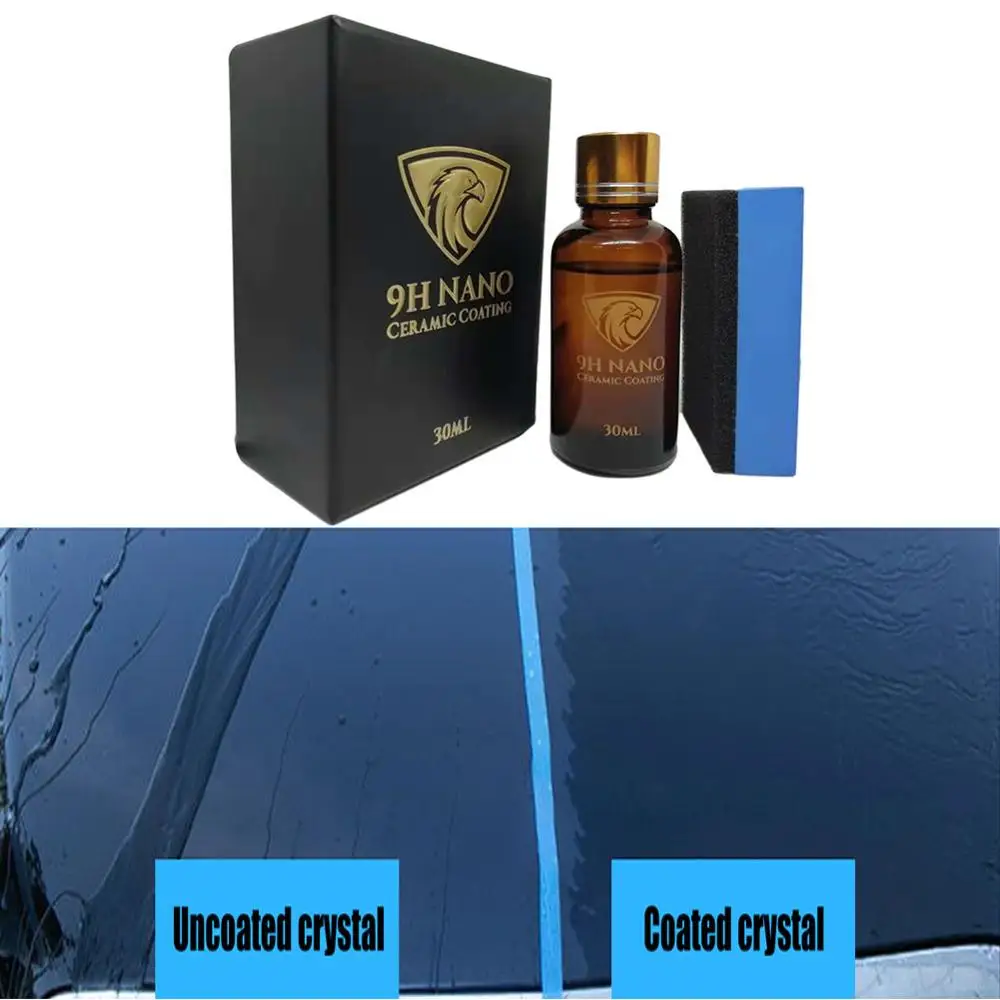 Керамическое покрытие OLOMM 9H для автомобиля водостойкая гидрофобная нано