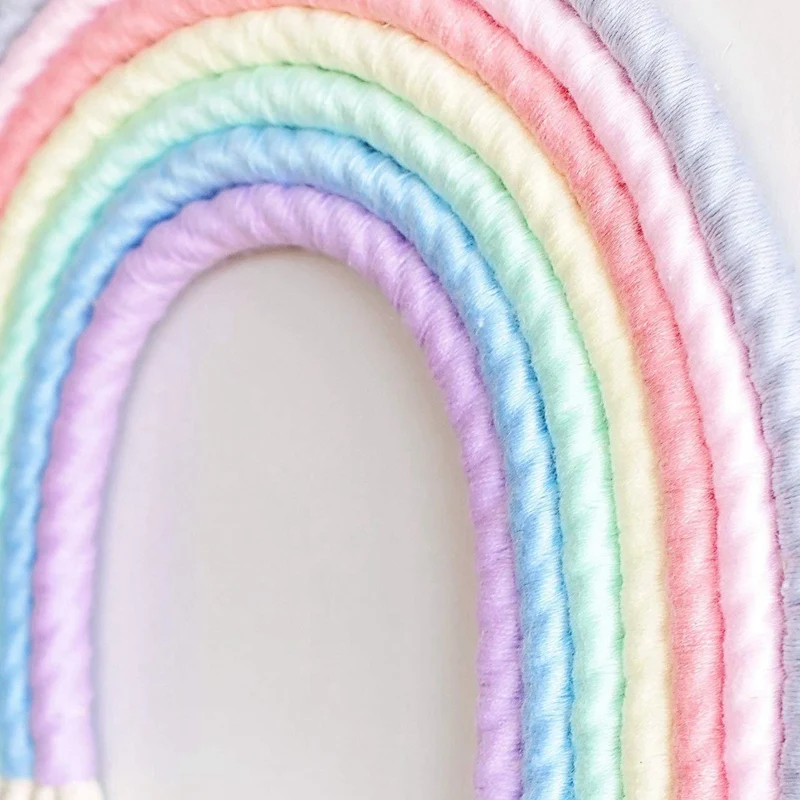 

Kids Room Rainbow Hanging Decoration Rainbow Wall Hanging Decor Kids Room Decoration Accessories Room Decor Photo Props