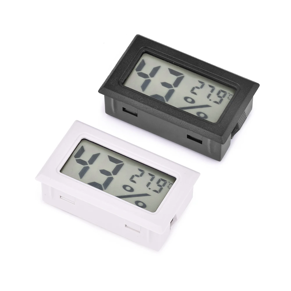 Встроенный цифровой ЖК термометр мини гигрометр холодильник аквариум