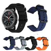 sport soft nylon bracelet wrist band for samsung galaxy watch 46mm sm r800 replacement smart watch strap wristband watchband