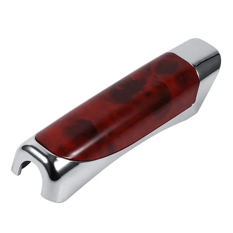 

Universal Car Hand Brake High Quality ABS Smooth Brand New Comfortable Carbon Fiber Style Protector Decor Cover SUV Accessory