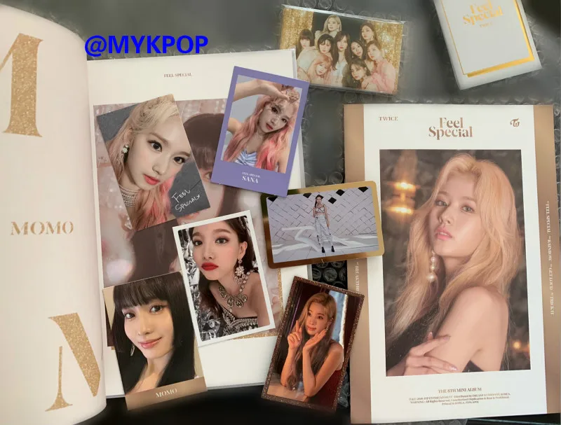 [MYKPOP]~ Официальный~ TWICE MINI#8: чувствуйте себя особенным, коллекция фанатов KPOP-SA19100101