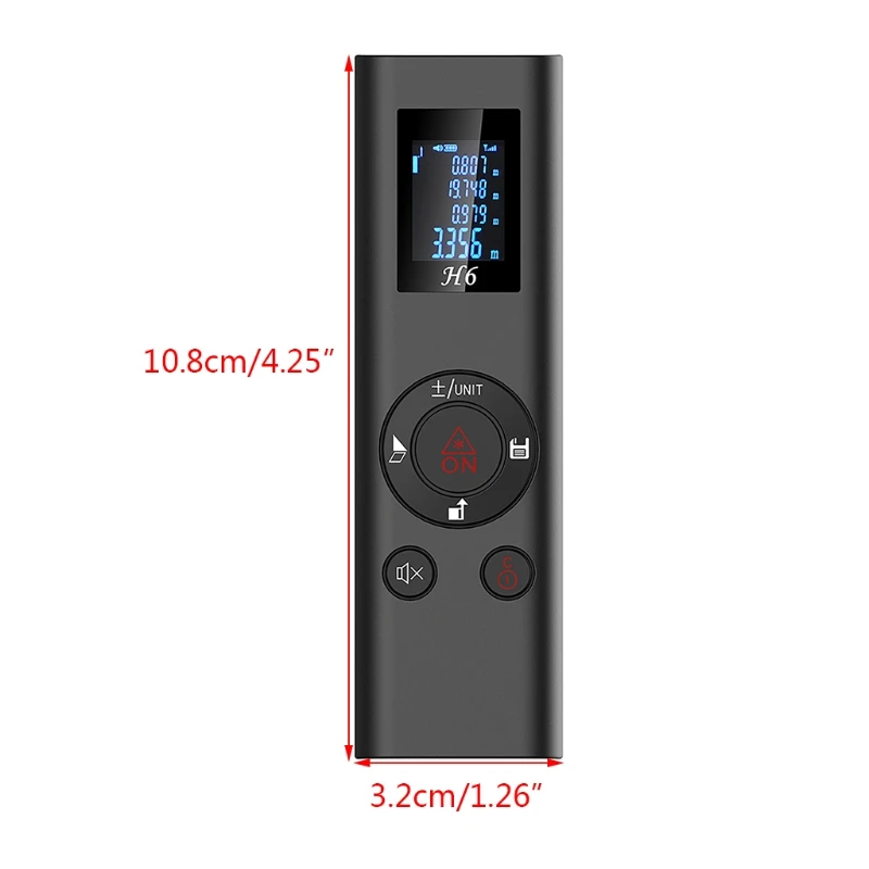

40m Portable Mini Digital Rangefinder Handheld Distance Meter Range Finder Measuring Measure Professional