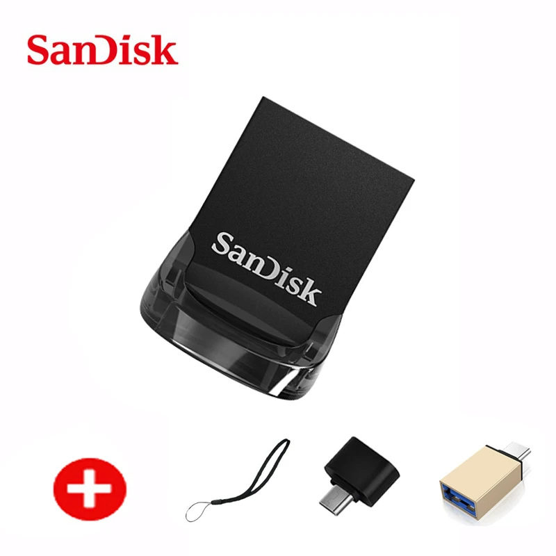 USB-флеш-накопитель SanDisk емкостью 128 ГБ usb-флеш-накопители CZ430 флэш-накопитель U-диск