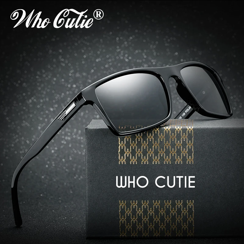 WHO CUTIE 2018 поляризованные солнцезащитные очки для мужчин вождения Высокое