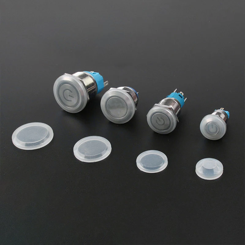 

5 шт. 10 шт. 12 мм 16 мм 19 мм 22 мм 25 мм металлический магнитный силиконовый защитный чехол водонепроницаемый и пылезащитный чехол