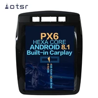 aotsr tesla 10 4%e2%80%9c vertical screen android 8 1 car dvd multimedia player gps navigation for volkswagen touareg 2010 2017 carplay