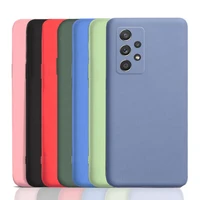 for samsung galaxy a52 case for samsung a52s a72 a12 m51 a03s a32 m32 a22 cover silicone soft protector rubber case galaxy a52