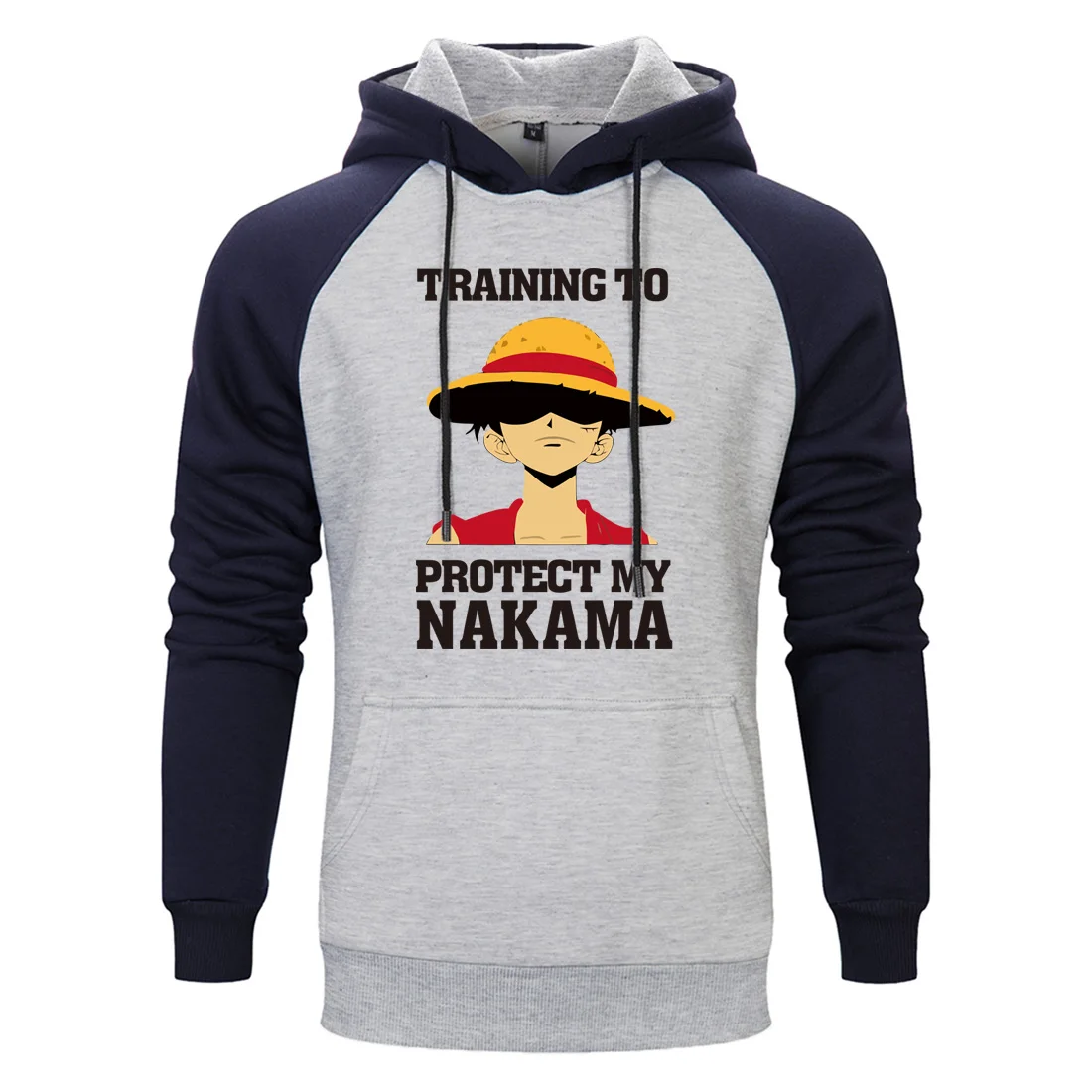 

Anime Printed Sweatshirt Clothing Hoody One Piece Mens Raglan 2020 New Warm hoodies spring autumn Cool Luffy hot Funny tracksuit