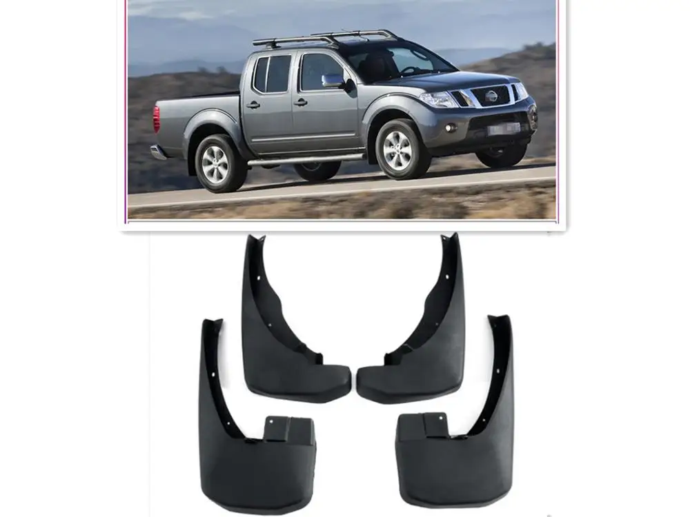 Автомобильные Брызговики брызговики для Nissan Navara Frontier Brute D40 2005 2006 2007 2008