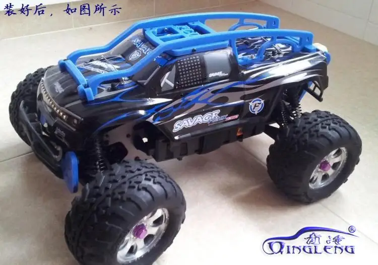 Высокопрочная и высокопрочная нейлоновая рулонная клетка для 1:8 HPI Savage Flux