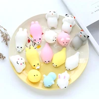 mini decompression squeeze ball slow rising antistress cartoon small animal cute cat seals shape stress relief gift funny toy