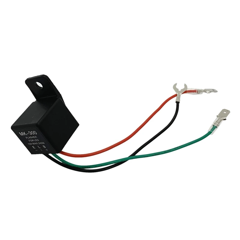 Универсальный Мотоцикл Запчасти светодиодный светильник 3 Pin DC 12V сигнал поворота мигающий светильник релейный контроллер