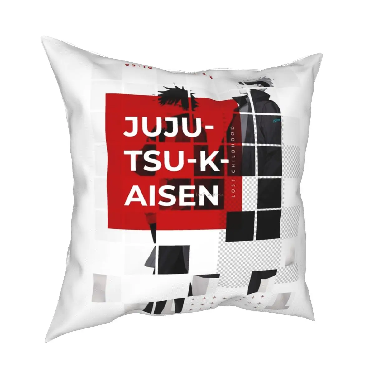 

Jujutsu кайсен Itadori Юдзи Подушка Чехол Печатный чехол для подушки из полиэстера, декоративная подушка, чехол, декоративная наволочка на квадрат...