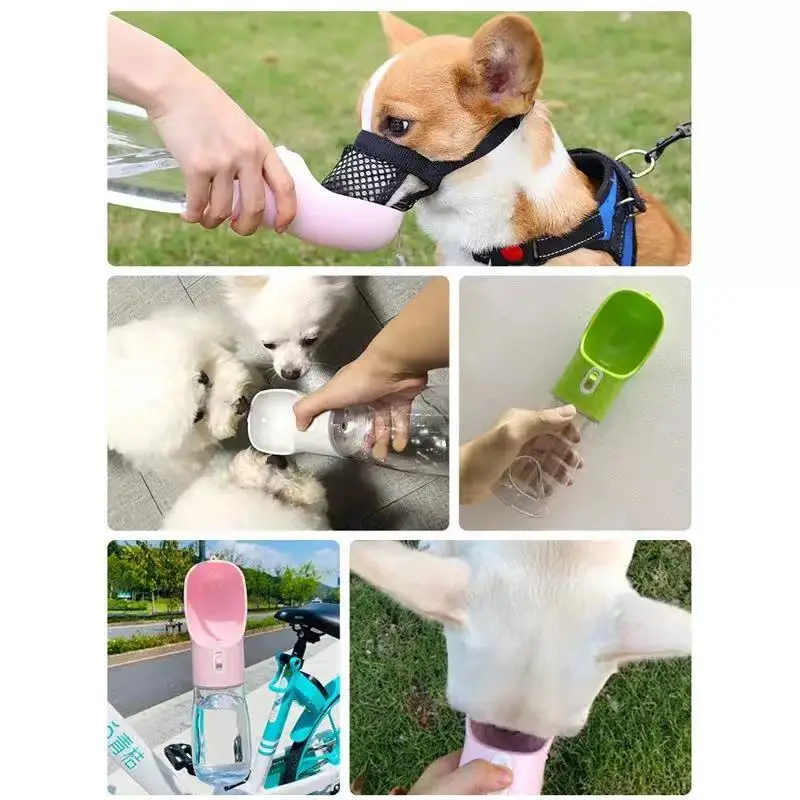 

Travel Dog Bowl For Puppy Cat Drinking et Dog Water Bottle Feeder Bowl Portable Pets Outdoor Travel Drinking