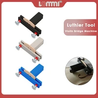 lommi redressal bridge machine metal bridge foot fitting jig adjustable screws for repairing violinviola bridge