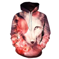 wolf printed women 3d hoodies brand sweatshirts girl boy jackets pullover fashion tracksuits animal streetwear lovers sweatshirt