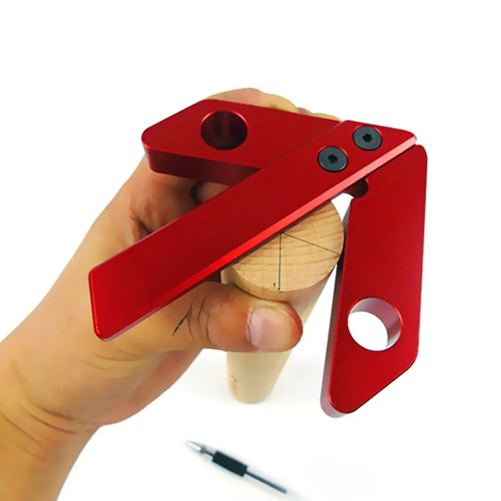 

Woodworking Center Scribe Square Center Scribe 45 Degrees 90 Degree Right Angle Scribing Gauge Woodworking Tools